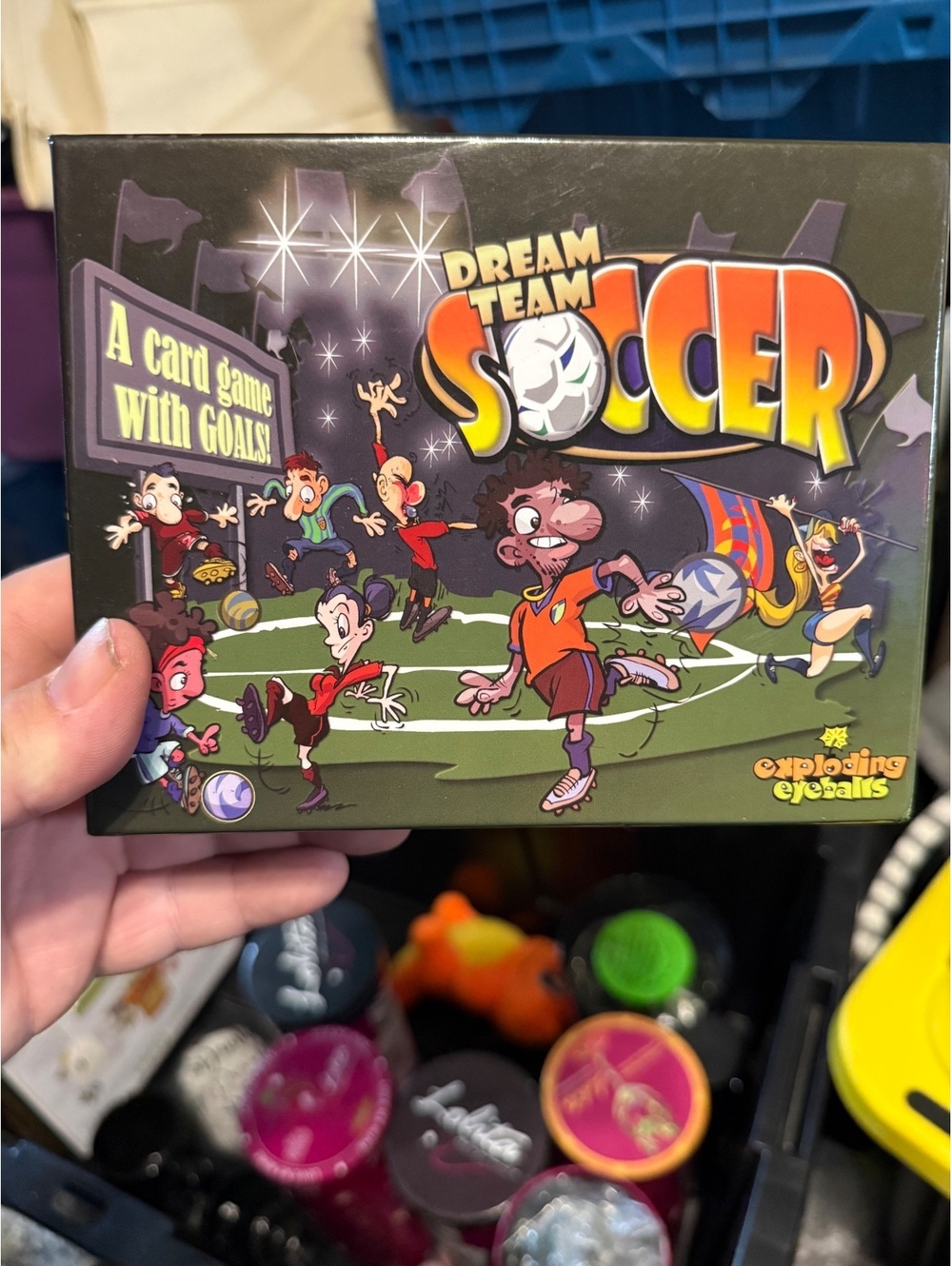 Dream Team Soccer Card Game by Exploding Eyeballs